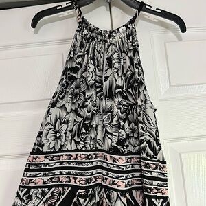 London Style Floral Maxi Dress